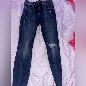 midrise lucky brand skinny jeans